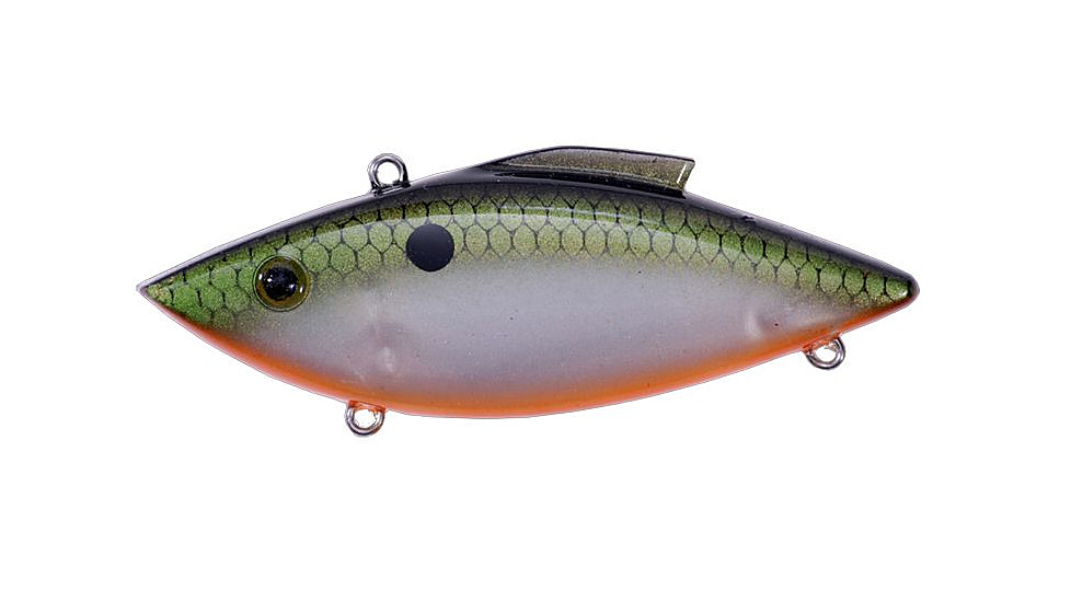 Bill Lewis Tiny-Trap Hard Bait, Gold Tennessee Shad, 1/8 oz, BLF-TT39