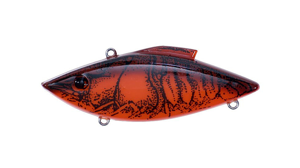 Bill Lewis Mini-Trap Hard Bait, Red Crawfish, 1/4 oz, BLF-MT46R