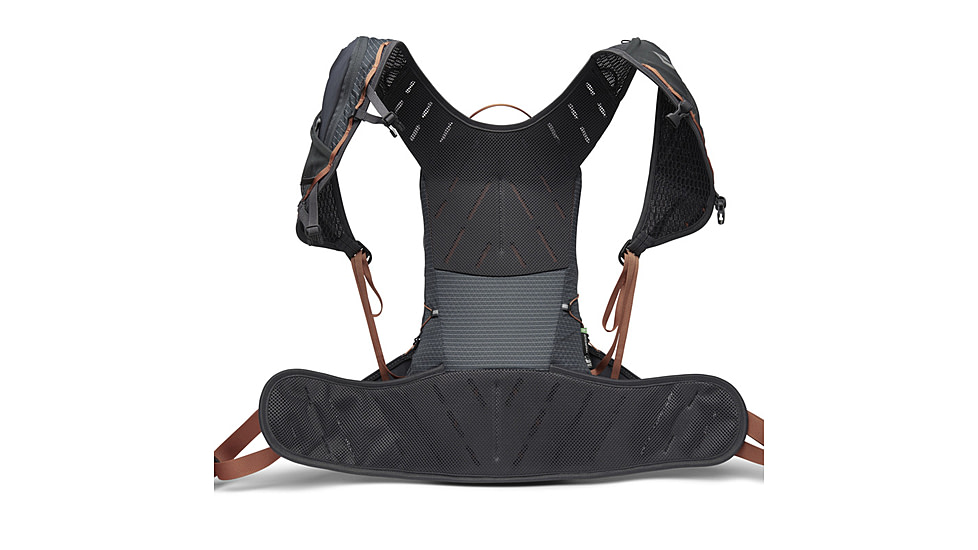 Black Diamond 15L Pursuit Backpack, Carbon/Moab Brown, Small, BD6800269491SML1