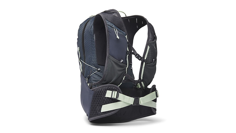 Black Diamond 15L Pursuit Backpack - Womens, Carbon/Foam Green, Small, BD6800279493SML1