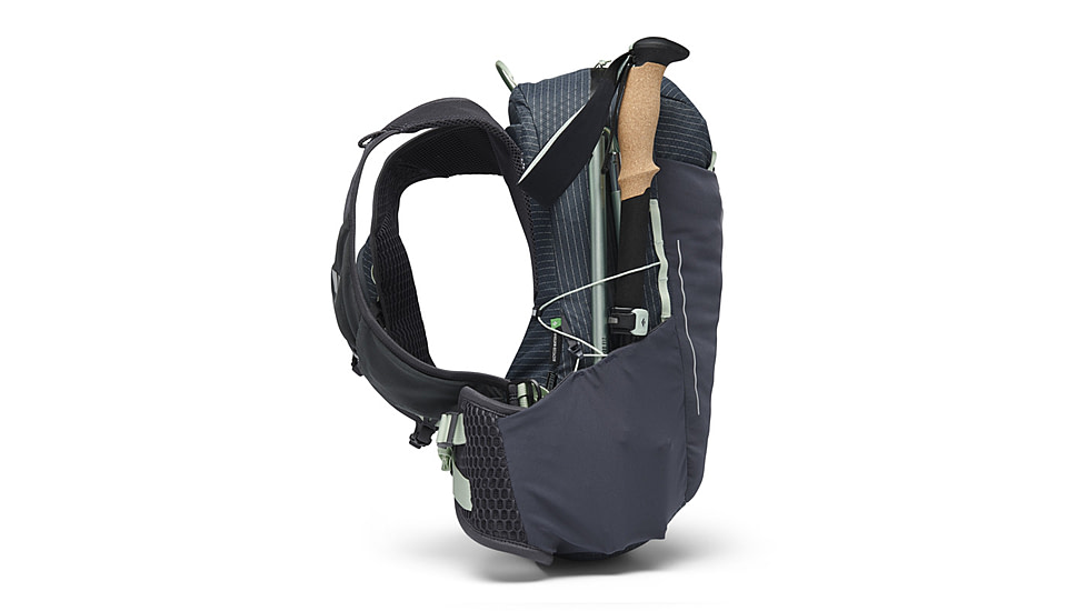 Black Diamond 15L Pursuit Backpack - Womens, Carbon/Foam Green, Small, BD6800279493SML1