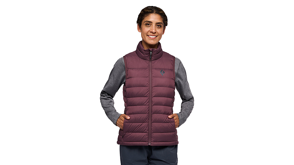 Black Diamond Access Down Vest - Womens, Fig, Extra Large, AP7440996052XLG1