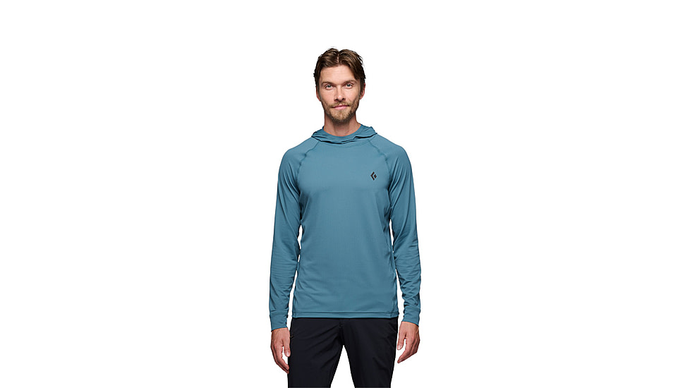 Black Diamond Alpenglow Hoody - Mens, Creek Blue, Large, AP7520204064LRG1