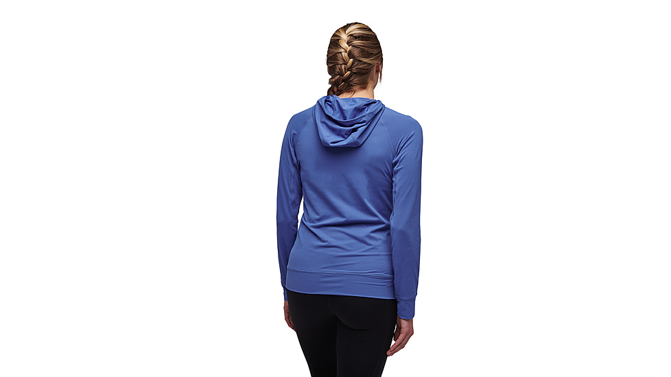 Black Diamond Alpenglow Hoody - Womens, Clean Blue, Large, AP7520804063LRG1