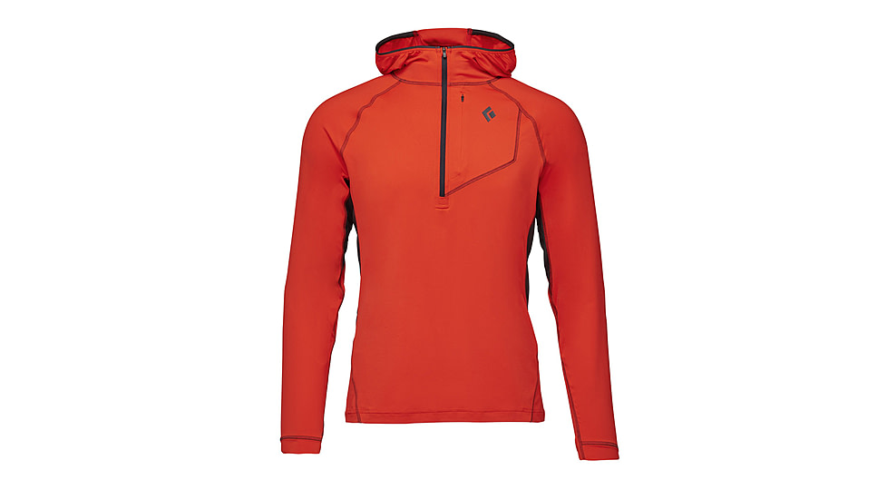 Black Diamond Alpenglow Pro Hoody - Mens, Octane, Large, AP7520938001LRG1