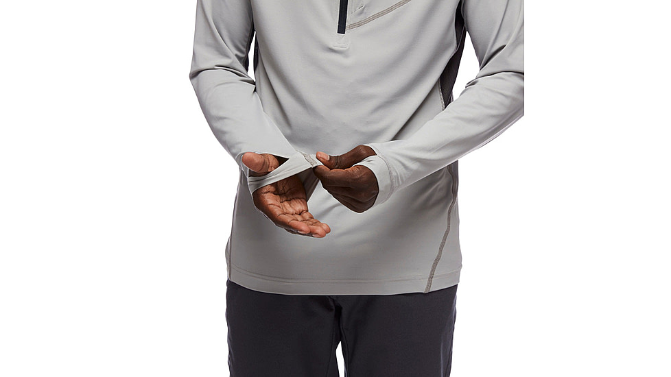 Black Diamond Alpenglow Pro Hoody - Mens, Pewter, Small, AP7520931016SML1