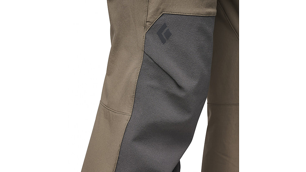 Black Diamond Alpine Hybrid Pants - Mens, Flax/Dark Curry, 32, AP74304396310321