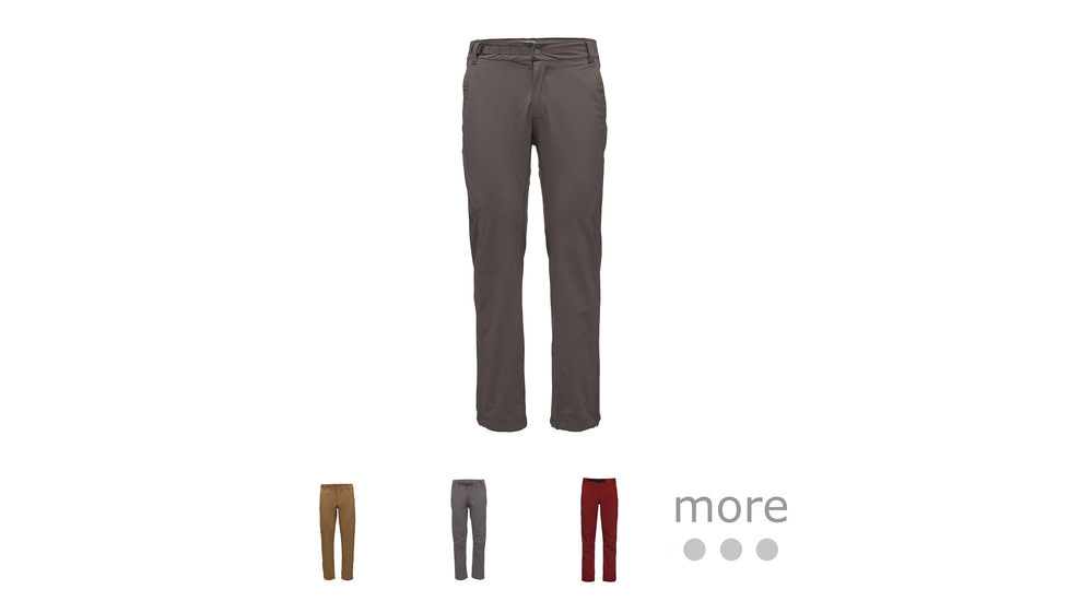 Black Diamond Alpine Pant - Men's, Black, Dark Curry, Granite, Red Oxide, Sergeant, Smoke