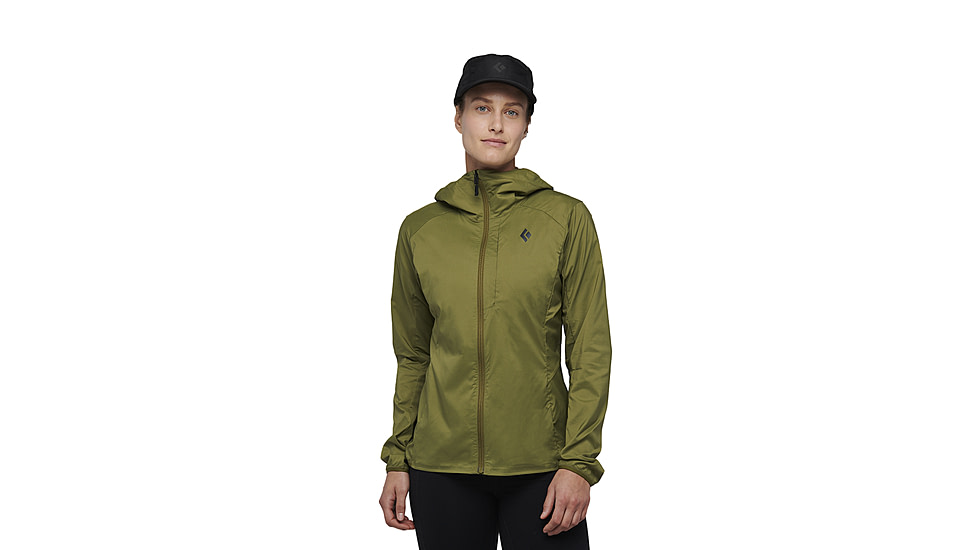 Black Diamond Alpine Start Hoody - Womens, Crag Green, Small, AP7461023040SML1
