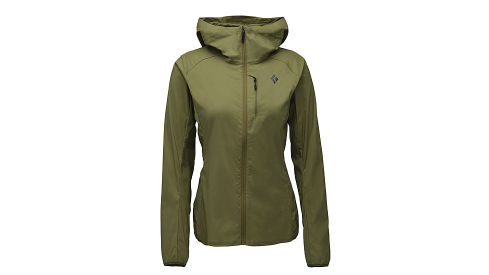 Black Diamond Alpine Start Hoody - Womens, Crag Green, Small, AP7461023040SML1