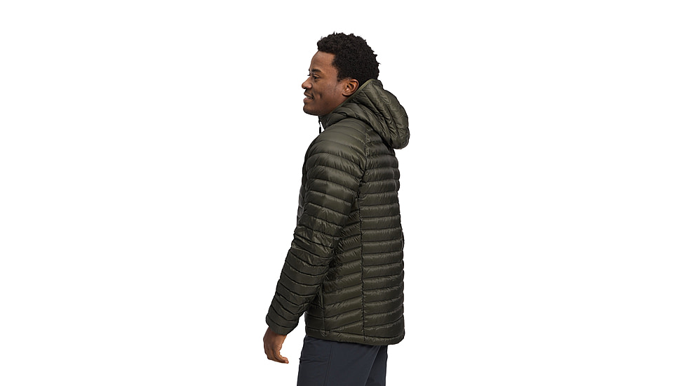 Black Diamond Approach Down 1.0 Hoody - Mens, Dark Moss, Medium, AP7440923004MED1