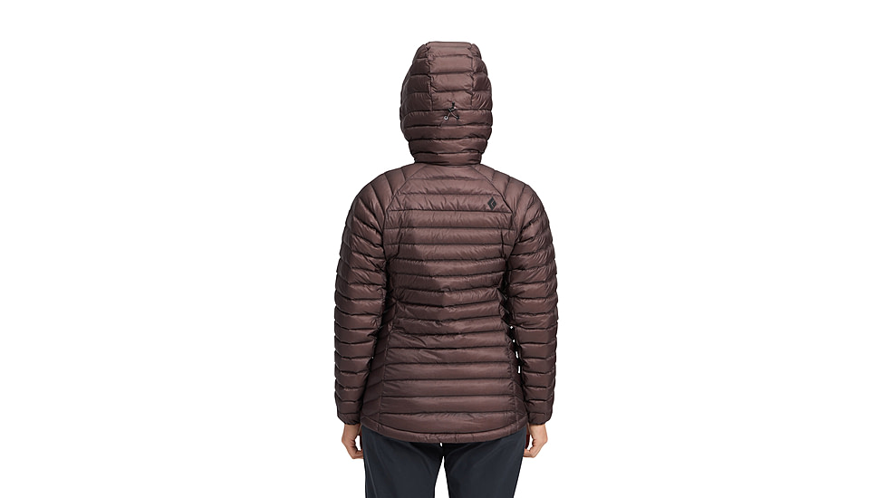 Black Diamond Approach Down 1.0 Hoody - Womens, Dark Mauve, Extra Large, AP7440936048XLG1