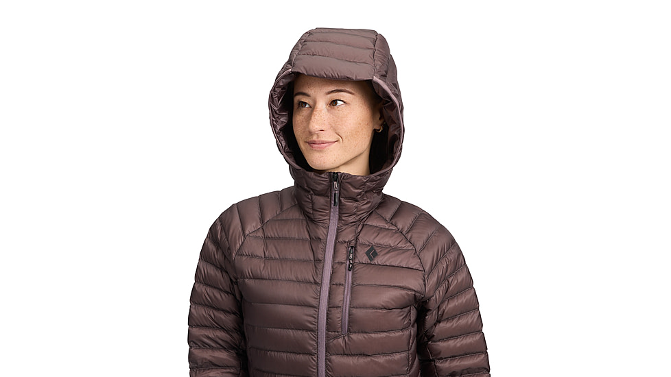 Black Diamond Approach Down 1.0 Hoody - Womens, Dark Mauve, Extra Large, AP7440936048XLG1