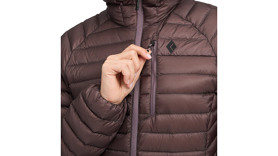 Black Diamond Approach Down 1.0 Hoody - Womens, Dark Mauve, Extra Large, AP7440936048XLG1