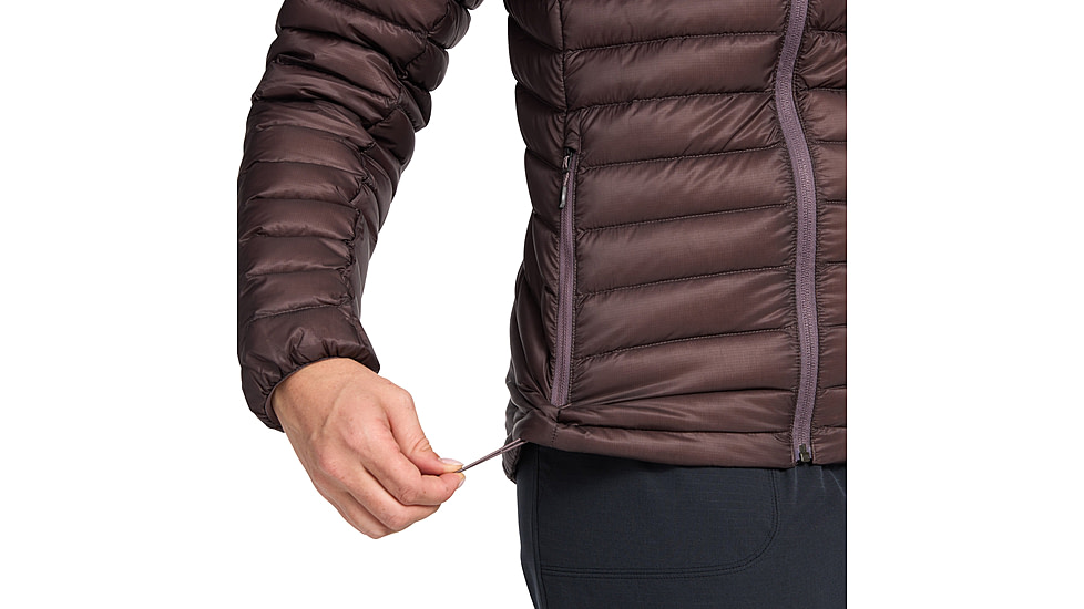 Black Diamond Approach Down 1.0 Hoody - Womens, Dark Mauve, Extra Large, AP7440936048XLG1