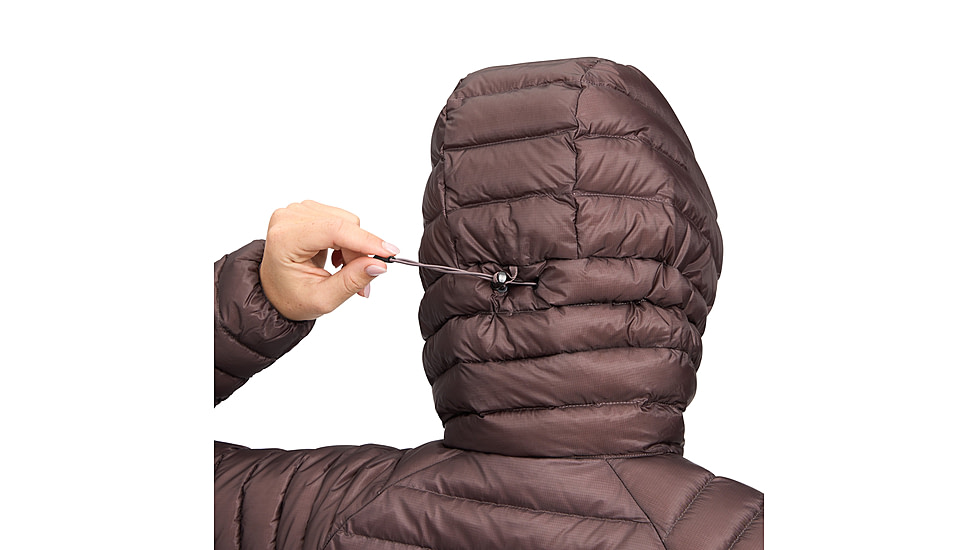 Black Diamond Approach Down 1.0 Hoody - Womens, Dark Mauve, Extra Large, AP7440936048XLG1