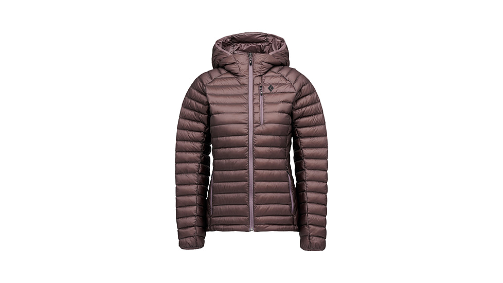 Black Diamond Approach Down 1.0 Hoody - Womens, Dark Mauve, Extra Large, AP7440936048XLG1
