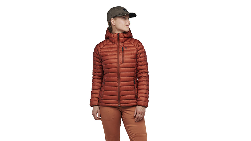 Black Diamond Approach Down Hoody - Womens, Burnt Sienna, Small, AP7440936044SML1