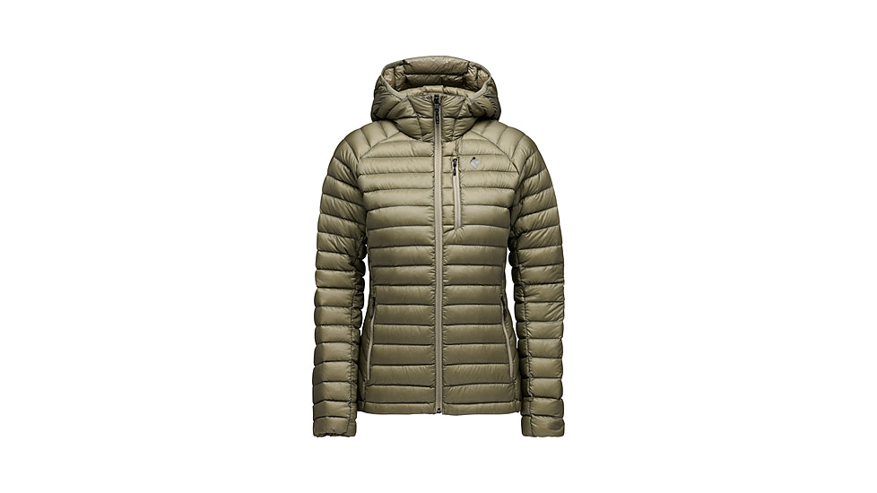 Black Diamond Approach Down Hoody - Womens, Pine Smoke, Medium, AP7440933060MED1