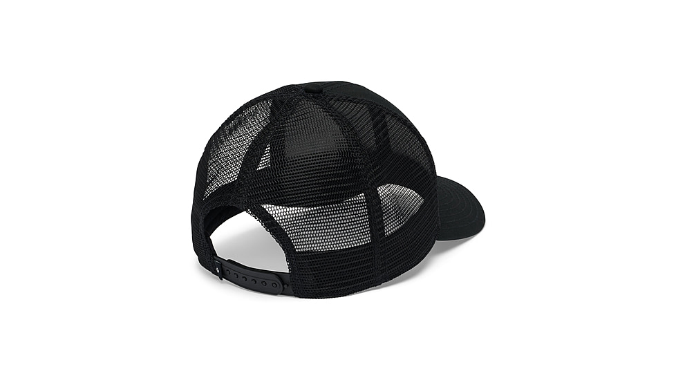 Black Diamond BD Trucker Hat, Black/Black/White Icon Patch, AP7230459109ALL1
