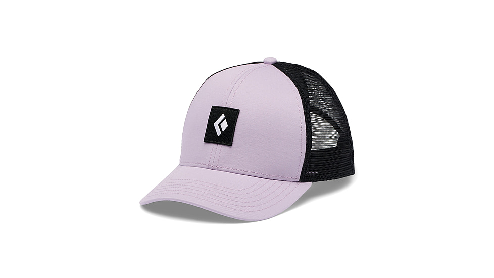 Black Diamond BD Trucker Hat, Soft Lilac/Black/Black Icon Patch, AP7230459684ALL1