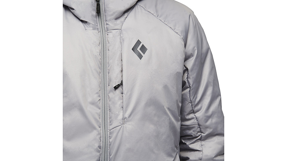 Black Diamond Belay Parka - Mens, Pewter, Extra Large, AP7440051016XLG1