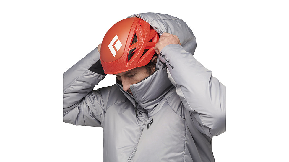 Black Diamond Belay Parka - Mens, Pewter, Extra Large, AP7440051016XLG1