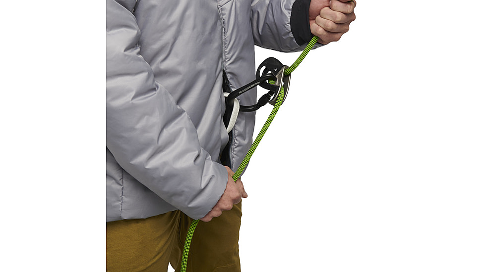 Black Diamond Belay Parka - Mens, Pewter, Extra Large, AP7440051016XLG1