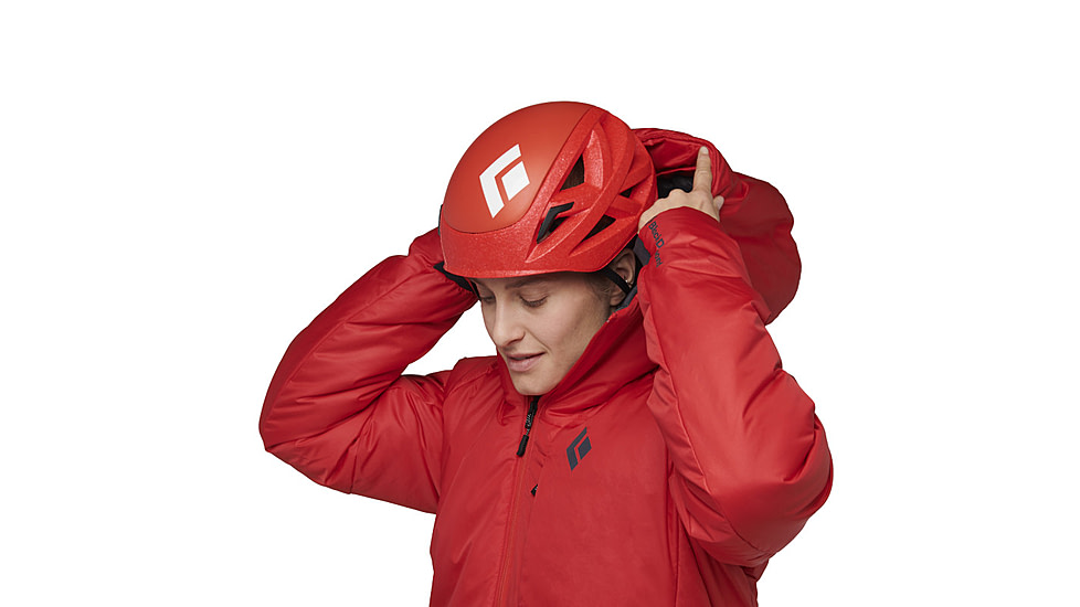 Black Diamond Belay Parka - Womens, Coral Red, Large, AP7440136050LRG1