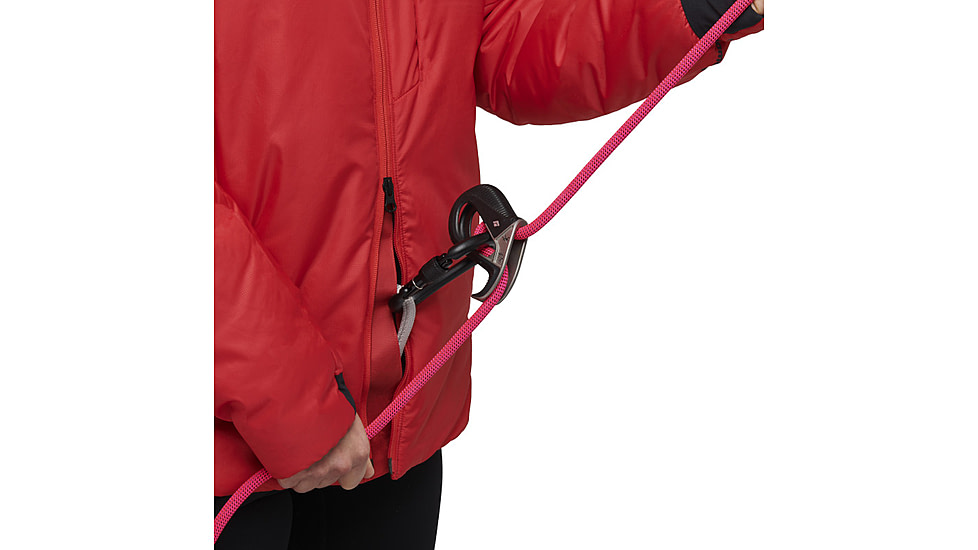 Black Diamond Belay Parka - Womens, Coral Red, Large, AP7440136050LRG1