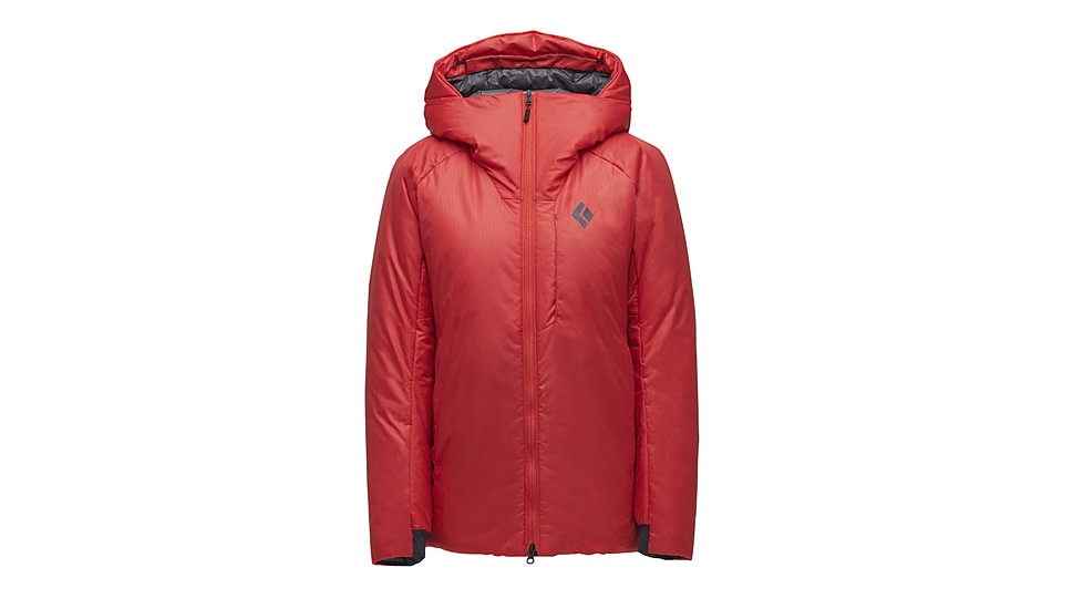 Black Diamond Belay Parka - Womens, Coral Red, Large, AP7440136050LRG1