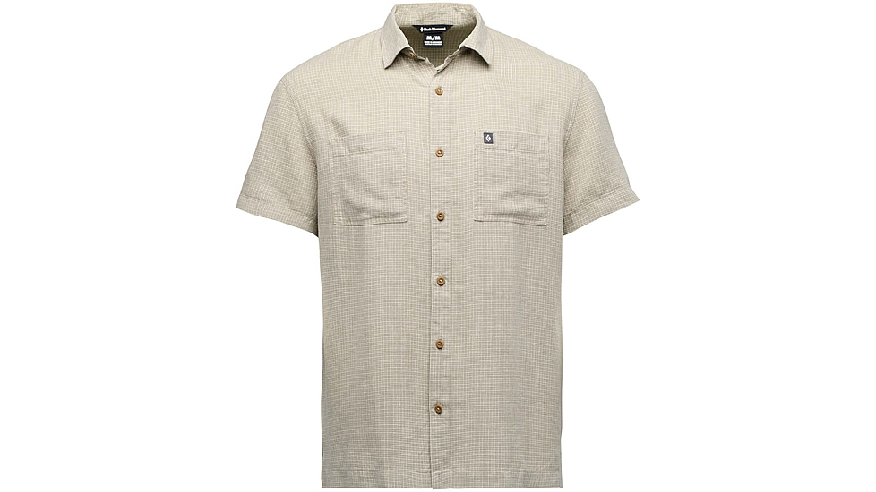 Black Diamond Scenic Route Short Sleeve Shirt - Mens