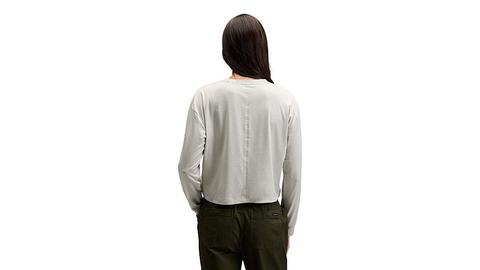 Black Diamond Circuit Long Sleeve Tee - Womens, Alloy, Extra Small, AP7520171000XSM1