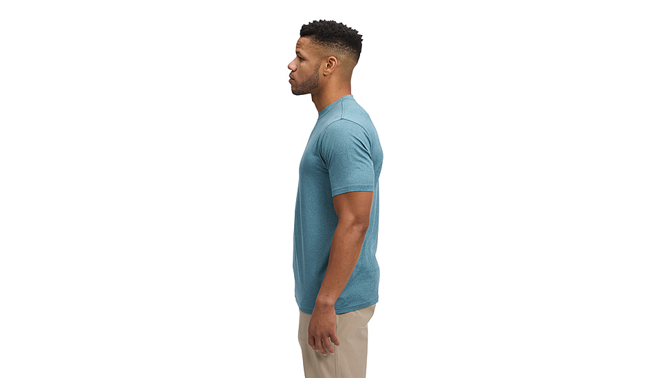 Black Diamond Circuit Short Sleeve Tee - Mens, Creek Blue, Large, AP7520164064LRG1