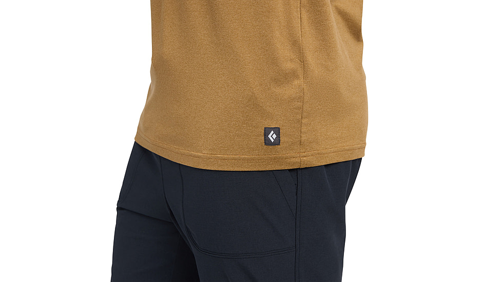 Black Diamond Circuit Short Sleeve Tee - Mens, Flax, Medium, AP7520162021MED1
