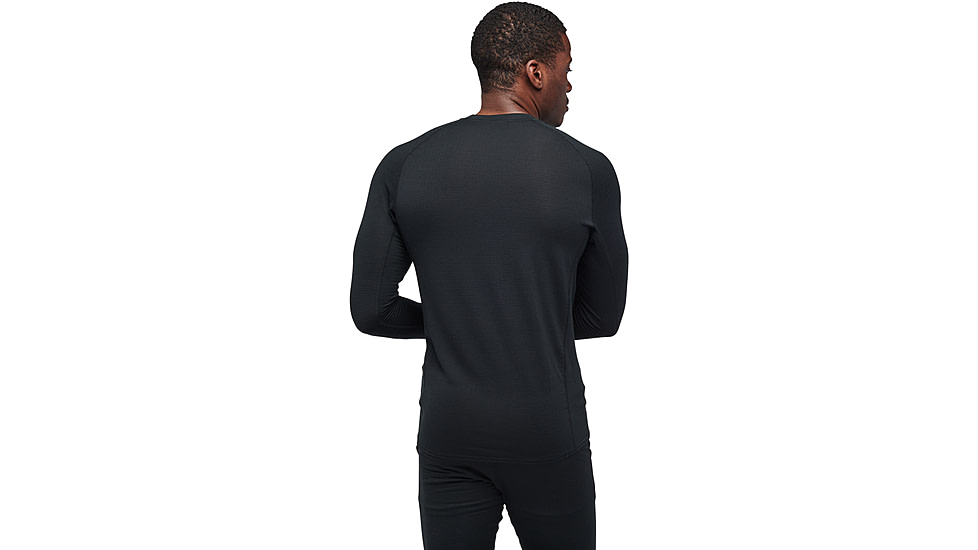 Black Diamond Coefficient LT Crew - Mens, Black, Extra Large, AP7600250002XLG1