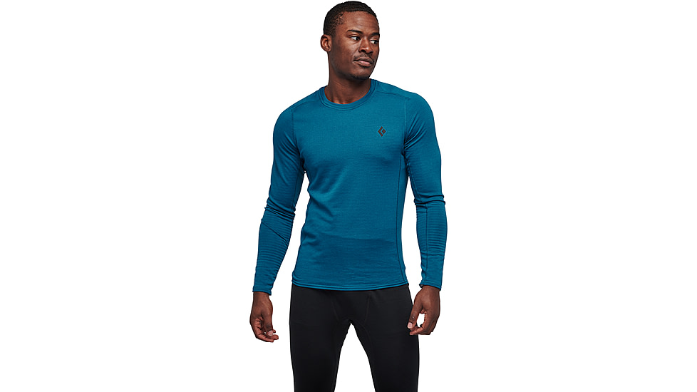 Black Diamond Coefficient LT Crew - Mens, Kingfisher, Extra Large, AP7600254015XLG1
