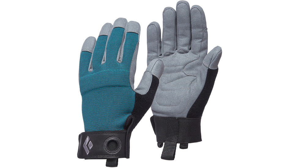 Black Diamond Crag Gloves - Womens, Raging Sea, Large, BD8018663028LG-1