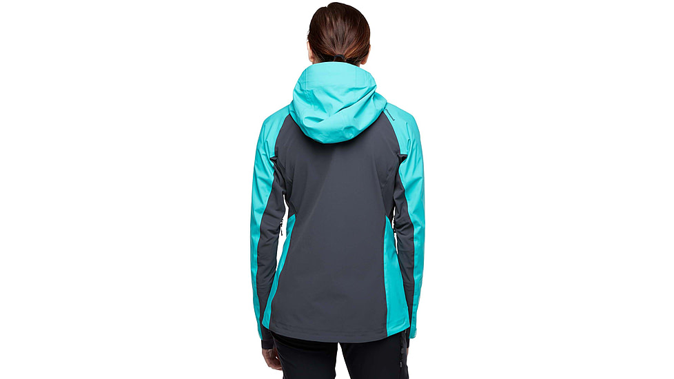 Black Diamond Dawn Patrol Hybrid Shell Jacket - Women's, Dark Patina, Small, AP7450054050SML1