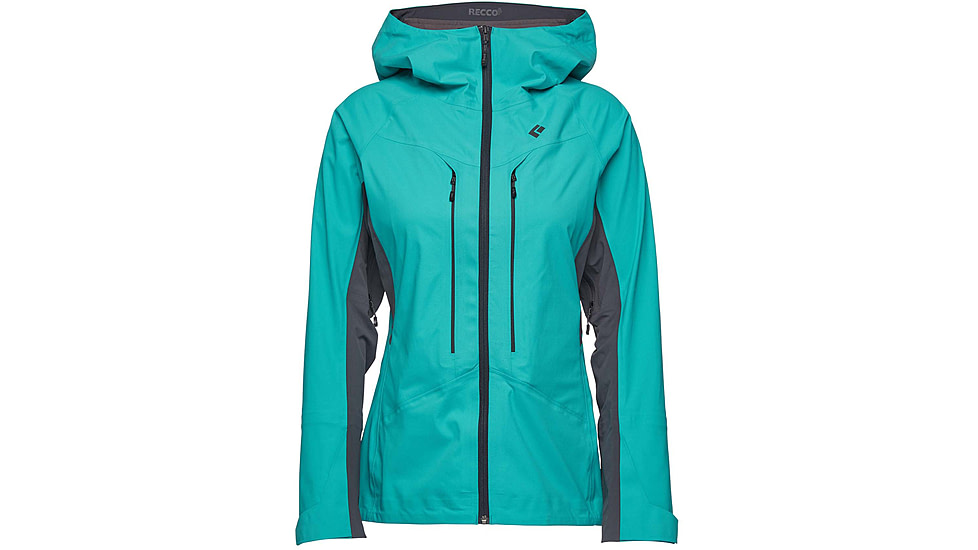 Black Diamond Dawn Patrol Hybrid Shell Jacket - Women's, Dark Patina, Small, AP7450054050SML1