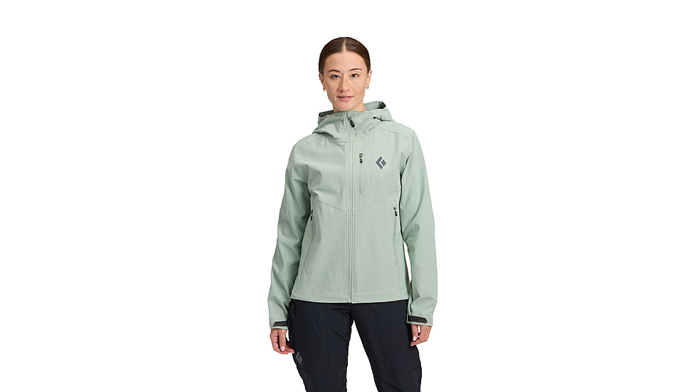 Black Diamond Dawn Patrol Softshell - Womens, Agave, Medium, AP7470073061MED1