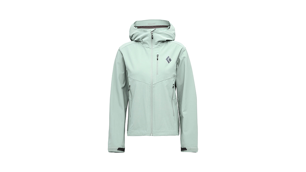 Black Diamond Dawn Patrol Softshell - Womens, Agave, Medium, AP7470073061MED1