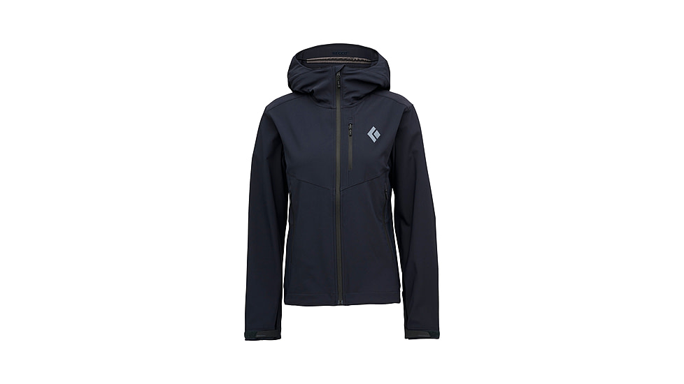 Black Diamond Dawn Patrol Softshell - Womens, Black, Medium, AP7470070002MED1