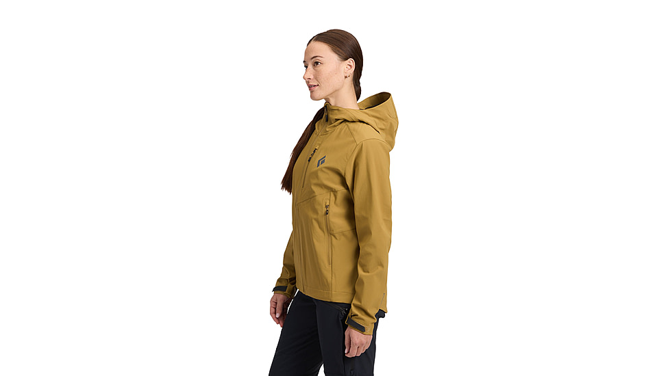 Black Diamond Dawn Patrol Softshell - Womens, Flax, Medium, AP7470072021MED1