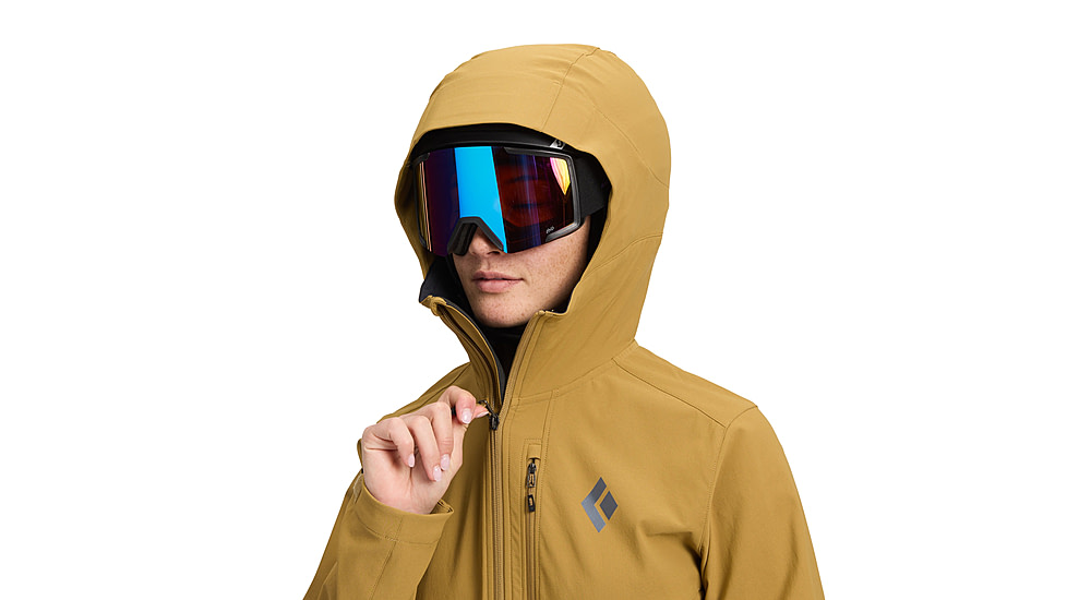 Black Diamond Dawn Patrol Softshell - Womens, Flax, Medium, AP7470072021MED1