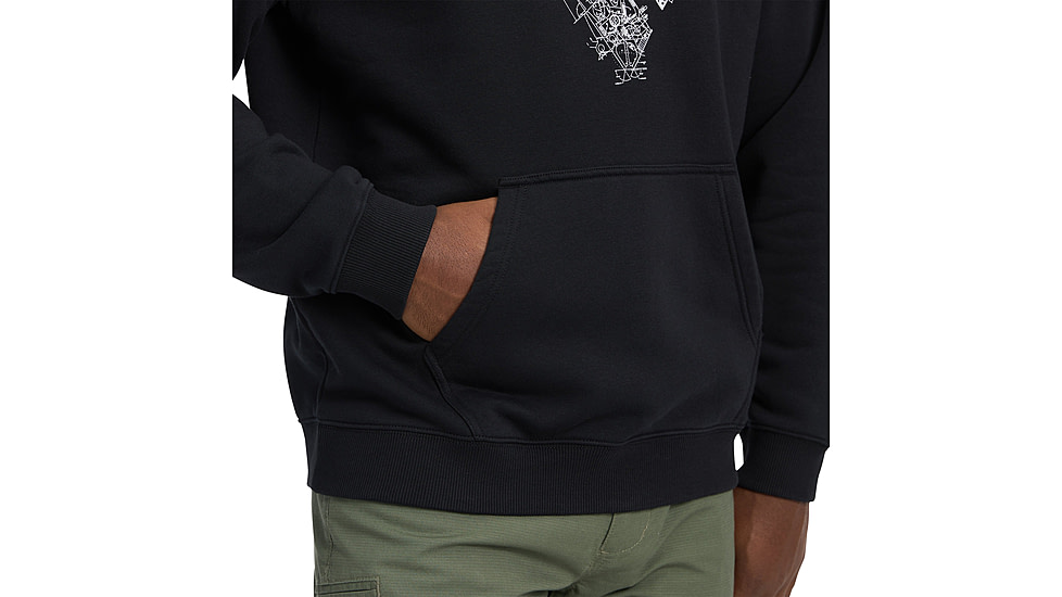 Black Diamond Engineered Diamond Pullover Hoody - Mens, Black, Small, AP7524630002SML1