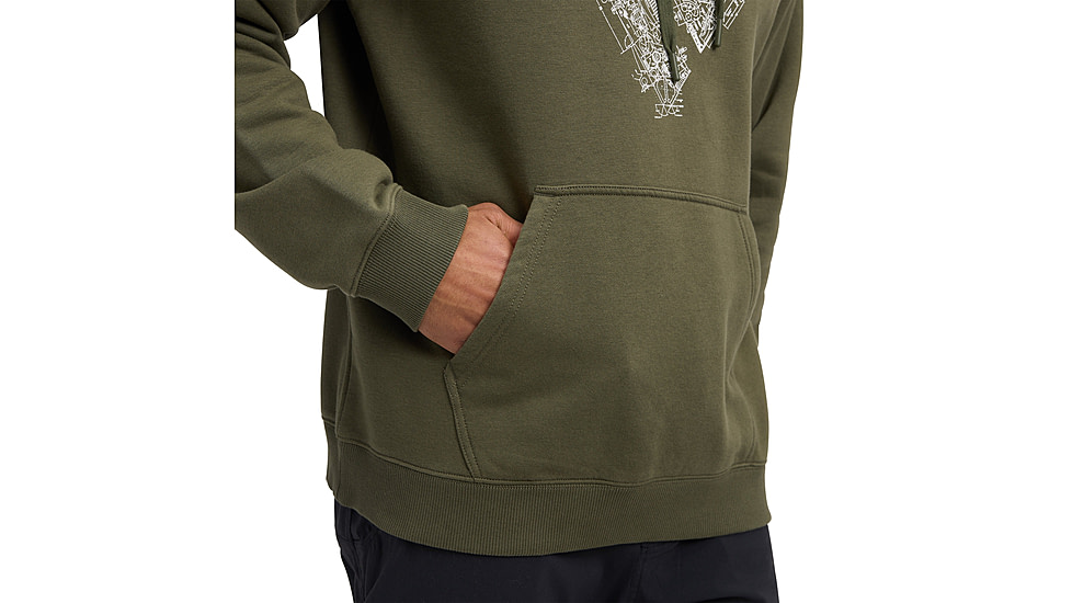 Black Diamond Engineered Diamond Pullover Hoody - Mens, Tundra, Small, AP7524633010SML1