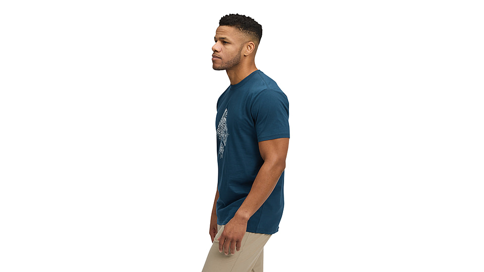 Black Diamond Engineered Diamond Short Sleeve Tee - Mens, Indigo, Medium, AP7524724013MED1