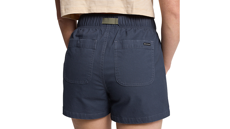 Black Diamond Ethos Shorts - Womens, Charcoal, Small, AP7501570038SML1