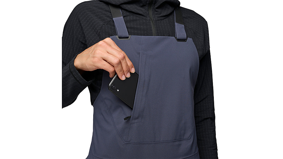 Black Diamond Factor Bibs - Womens, Charcoal, Medium, AP7410260038MED1